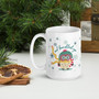 White Glossy Mug - Owl Be Home: Owl Bundled Up
