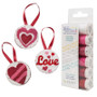 Valentine Petites Palette - 6-Pack Thread Sampler + Punch Needle Patterns