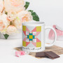 White Glossy Mug - Life Is Better With a Quilt - 4
