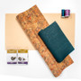 Postage Stamp Quilted Cork Travel Set  Kit