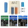 KIT C: 1'' Straight Canvas & Webbing Handles or Strap