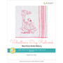 Valentine’s Day Redwork Machine Embroidery Design