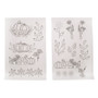 Fall Florals by Little Hooligans - Stick ‘n Stitch™ Hand Embroidery Transfers