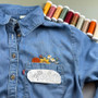 Fall Florals by Little Hooligans - Stick ‘n Stitch™ Hand Embroidery Transfers + Thread
