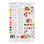 Fall Florals by Little Hooligans - Stick ‘n Stitch™ Hand Embroidery Transfers + Thread