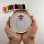 Spooky by Little Hooligans - Stick ‘n Stitch™ Hand Embroidery Transfers + Thread