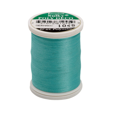 Sulky 40 Wt. Poly Deco Thread - Teal - 250 yd. Spool