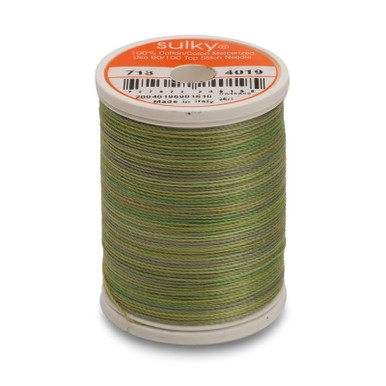 Sulky 12 Wt. Cotton Blendables Thread - Forest Floor - 300 yd. Spool