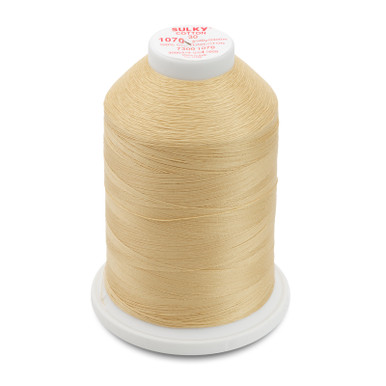 Sulky 12 Wt. Cotton Thread - Dk. Ecru - 2,100 yd. Jumbo Cone