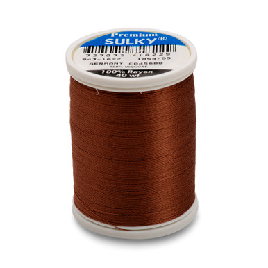 Sulky 40 Wt. Rayon Thread- Toffee - 850 yd. Spool