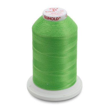 Sulky 40 Wt. Poly Deco Thread - Neon Green - 5,500 yd. Cone