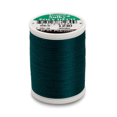 Sulky 40 Wt. Poly Deco Thread - Teal - 250 yd. Spool