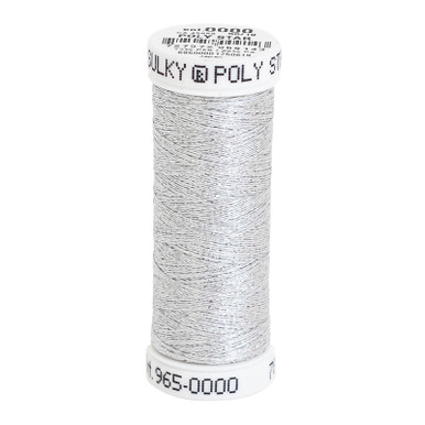 Sulky 30 Wt. Poly Sparkle™ Thread - Dove Gray with Silver Sparkle - 290 ...