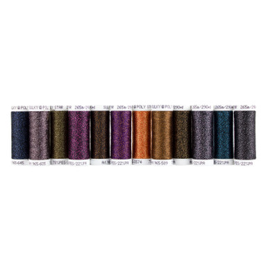 Polyester Glowy™ Thread - Sampler - 110 yd. Spools