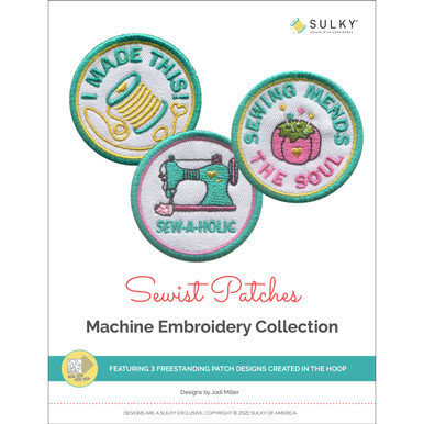 DIGITAL: Patch maker bundle #1, for 4x4 hoop - pack of 10 embroidery  designs for machine embroidery (501)