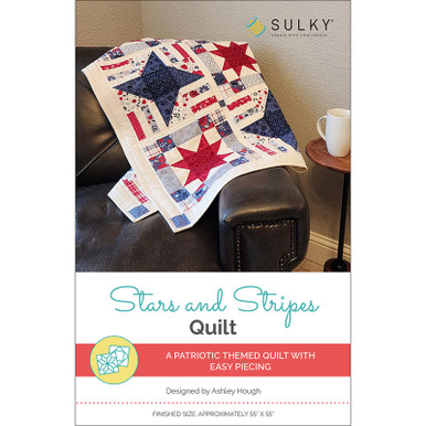 Stars and Stripes Quilt Digital Pattern