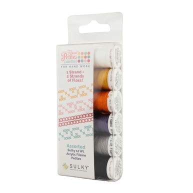 Trick or Treat Filaine Petites 12 wt. Thread Sampler - 6-pack