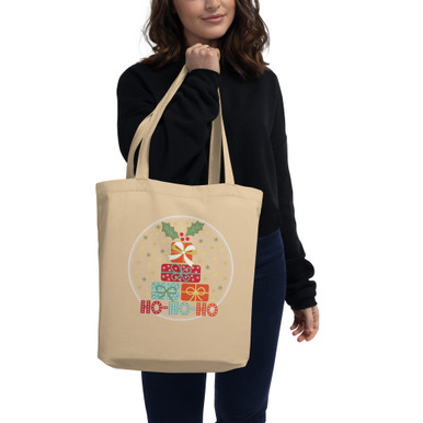 Eco Tote Bag - Holiday Spirit: Presents - Sulky.com