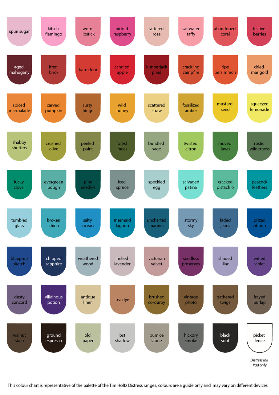 Tim Holtz Distress Inks - Kyneton Craftery