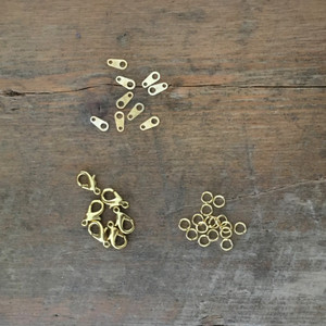 Gold Clasp Set Findings Gold Clasp Set Findings