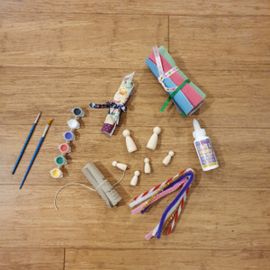Craft Activity Kits - Peg Doll Kit Family Craft Activity Kits - Peg Doll Kit Family