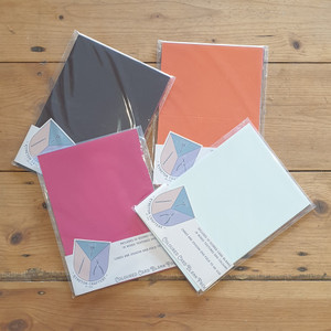 Coloured Card Blank Pack Coloured Card Blank Pack