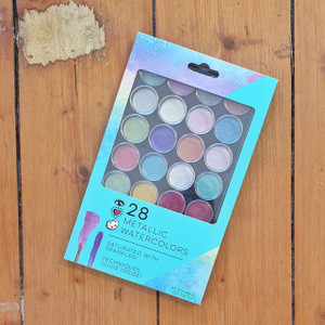 I Heart Art Metallic Watercolour Pans I Heart Art Metallic Watercolour Pans