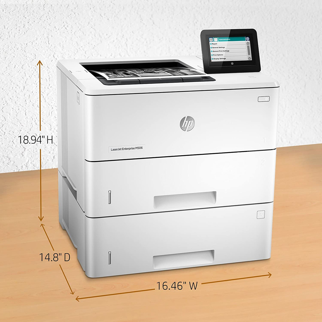 HP Laserjet 506x- F2A70A - Secure Laser Printer