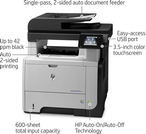 HP LaserJet M521dn MFP - A8P79A - Best all in one laser printer