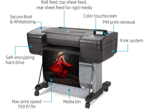 HP DesignJet Z9+ Large Format PS Photo Printer - (W3Z71A)