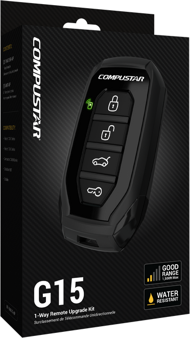 1WG15 - VW1  | 1-Way 4-Button 1500FT Remote Starter