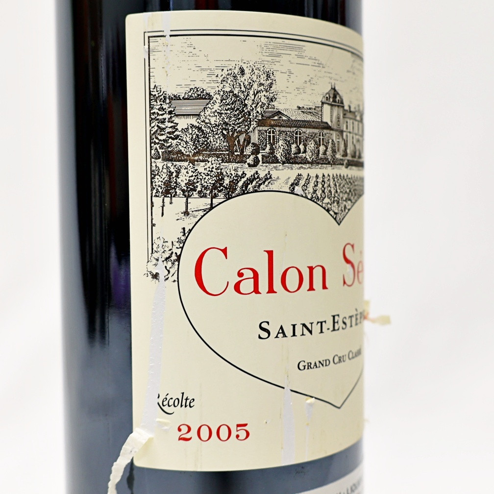 2005 Chateau Calon-Segur, Saint-Estephe, France [damaged label