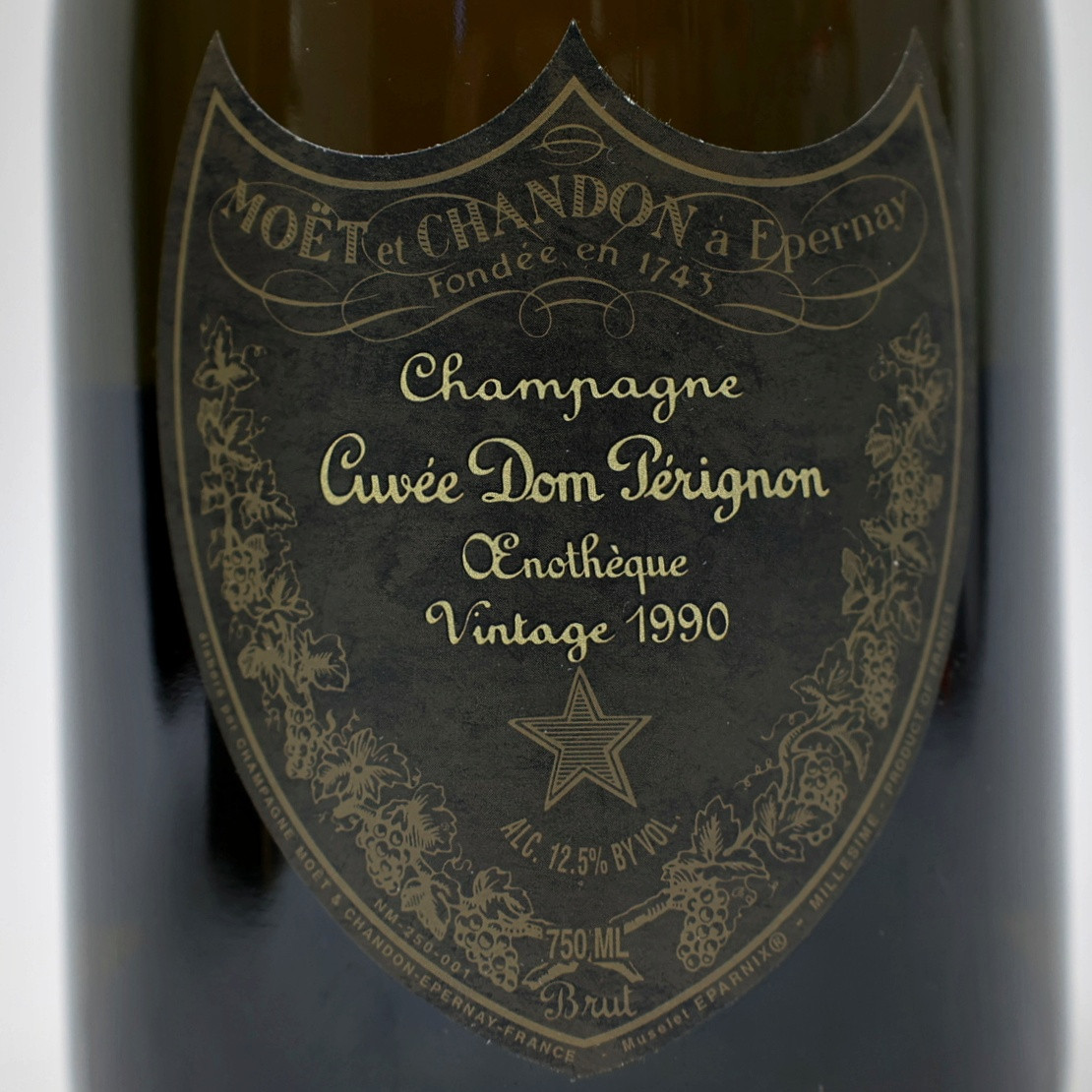 1990 Dom Perignon Oenotheque Brut Millesime, Champagne, France