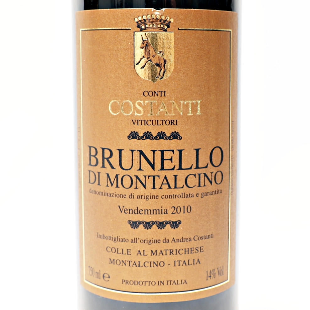 2010 Conti Costanti Brunello di Montalcino DOCG, Tuscany, Italy 24G2212