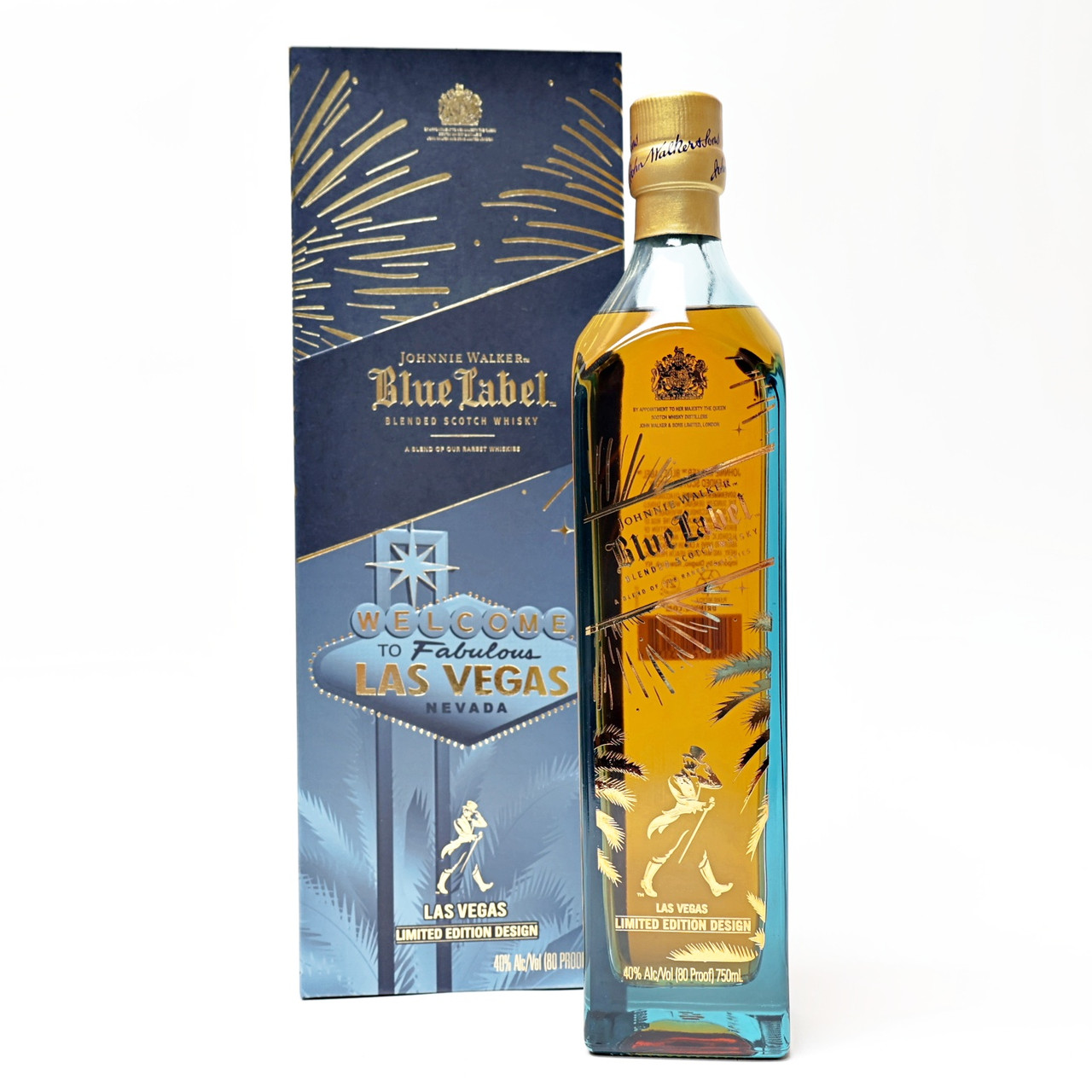 Johnnie Walker Blue Label Las Vegas Edition Blended Scotch Whisky