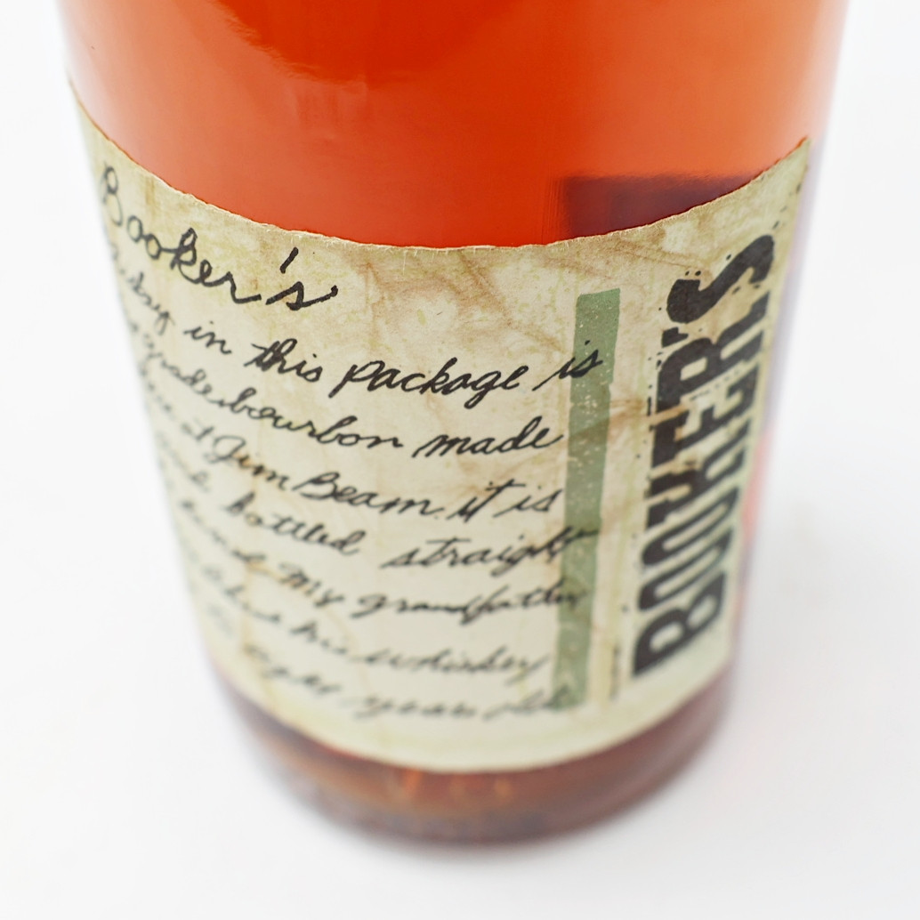 ○古酒 BOOKER'S ブッカ-ズ TRUE BARREL BOURBON ウイスキー