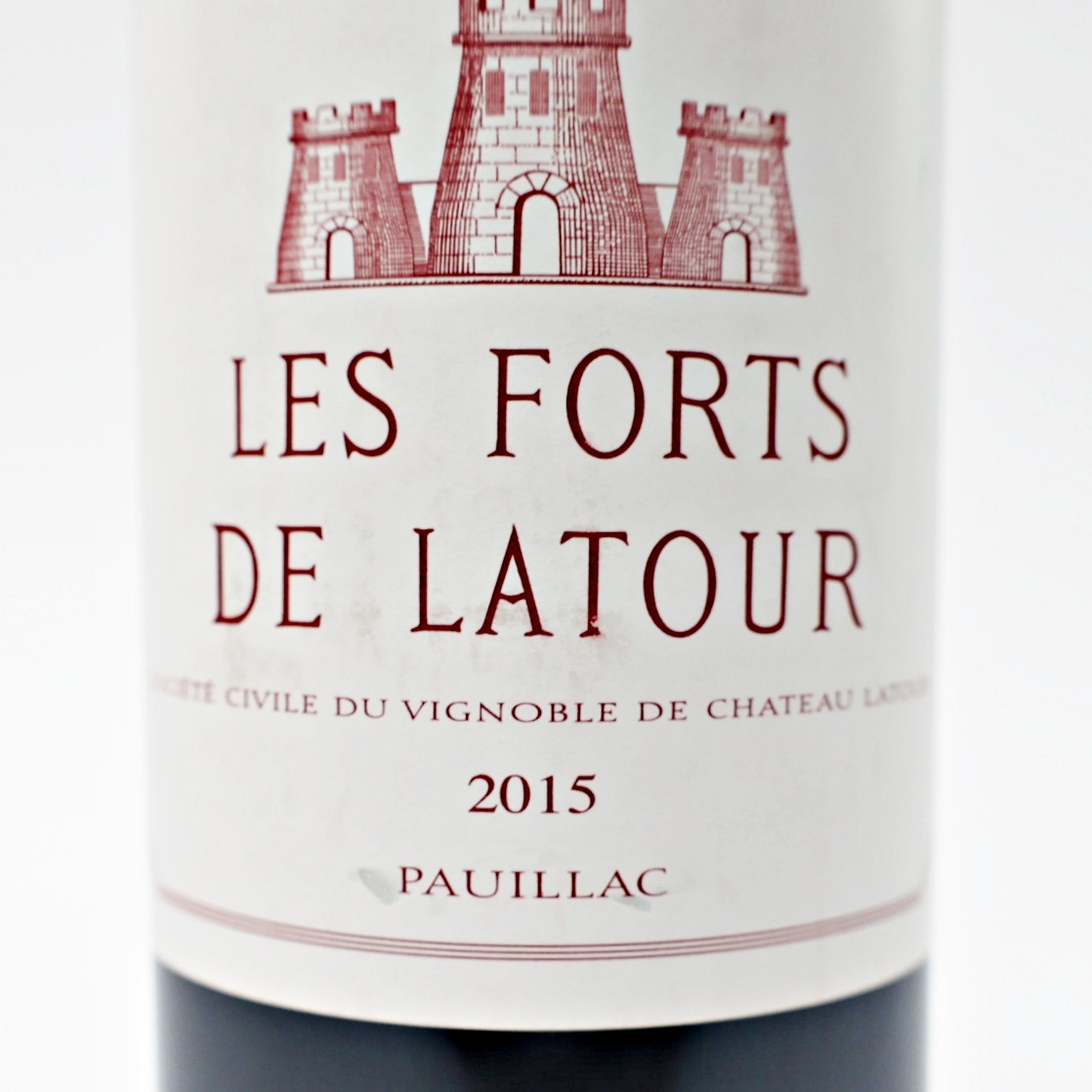 2015 Chateau Latour 'Les Forts de Latour', Pauillac, France [label