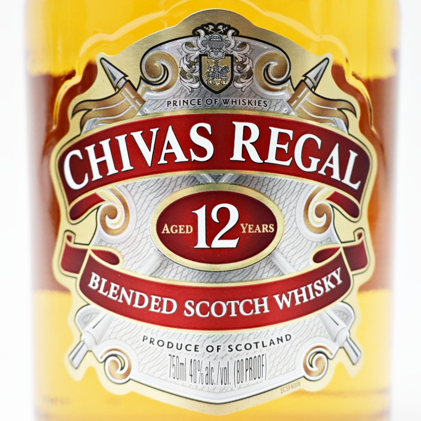 Chivas Regal 12 Year Old Blended Scotch Whisky, Scotland 23D21154