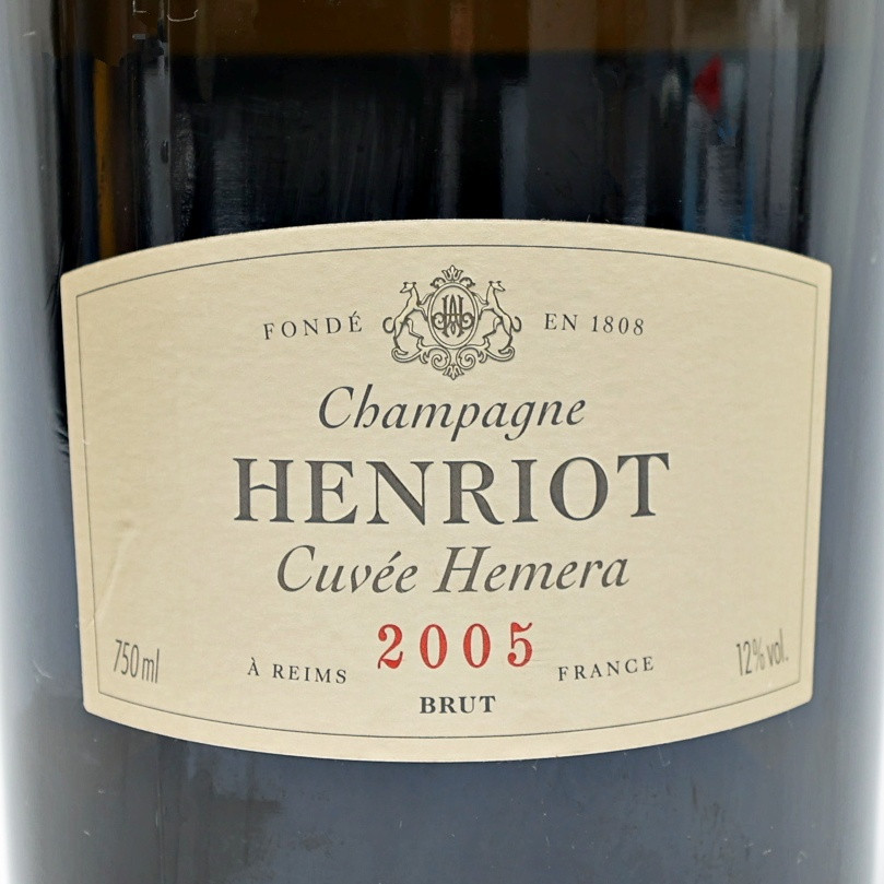 2005 Henriot Cuvee Hemera Brut, Champagne, France 25B26109