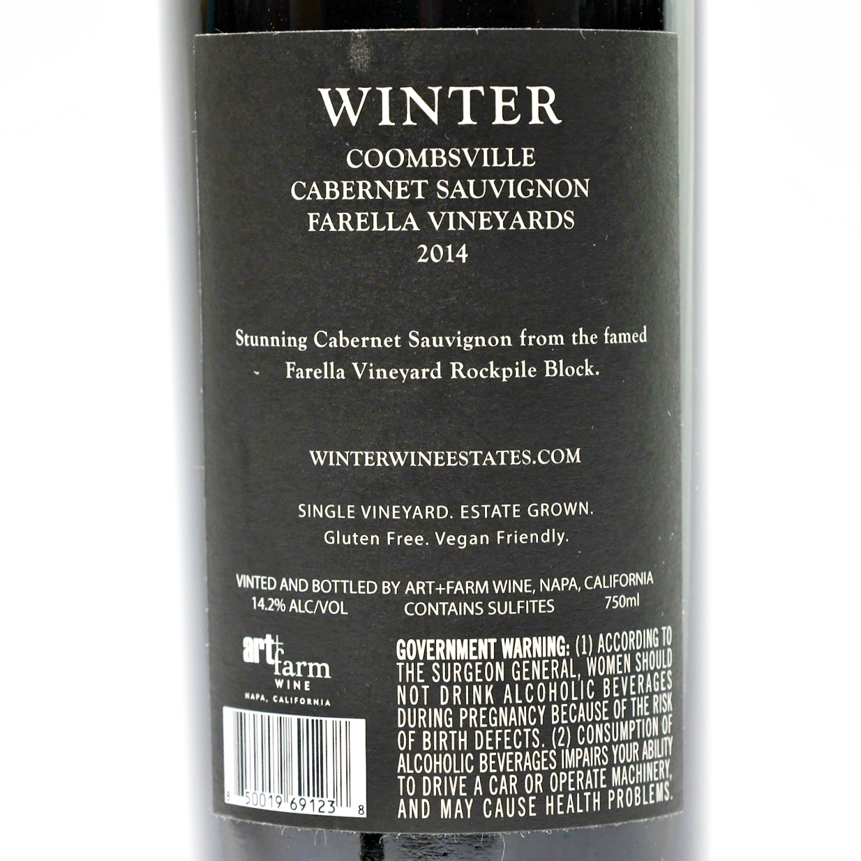 モデルNo.24　ウィンスタンレイキャット　サックス5thアベニュー　貫入無し❣️ 2014 Winter Cabernet Sauvignon, Napa Valley, USA 25C0528