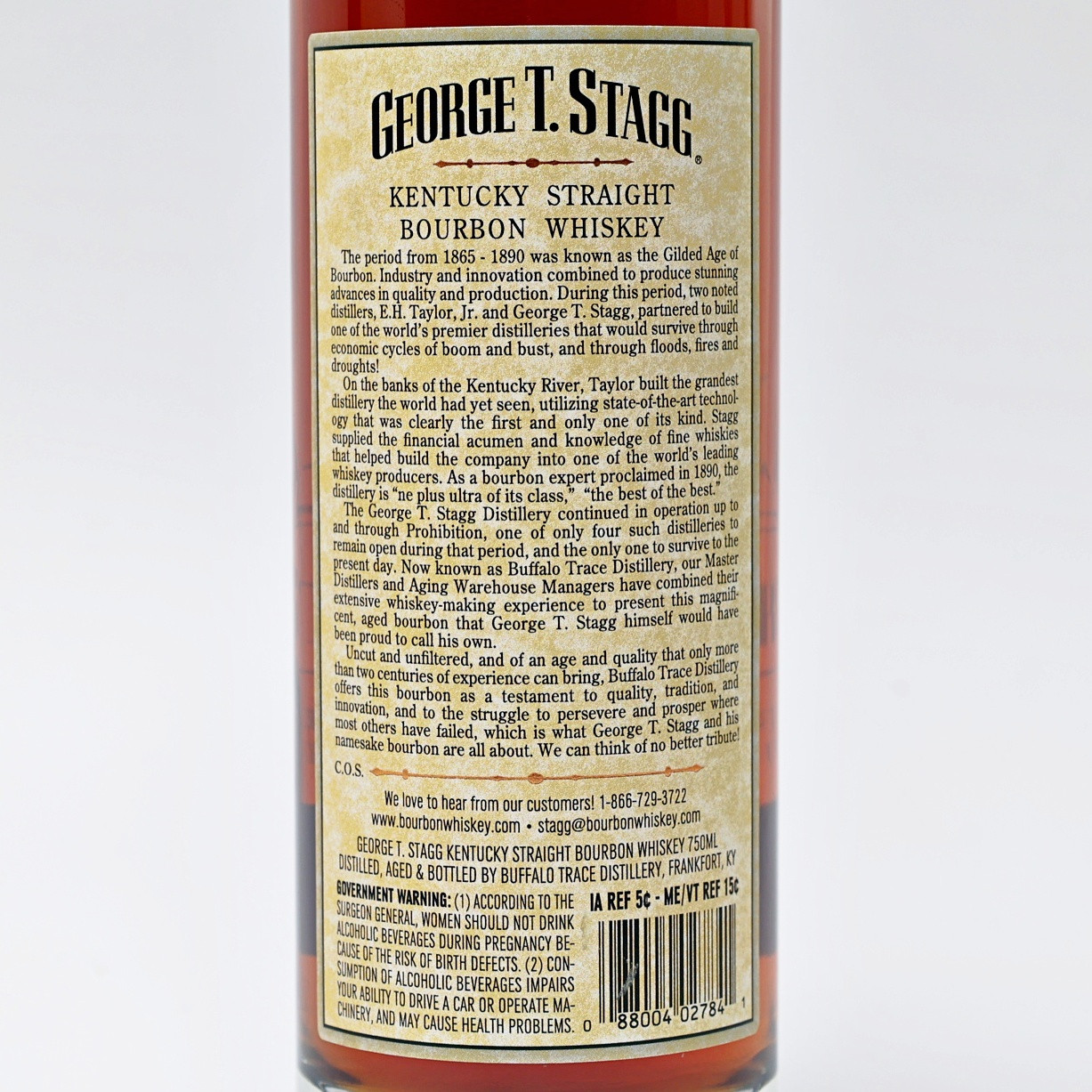 George T. Stagg Straight Bourbon Whiskey, Kentucky, USA [136.1