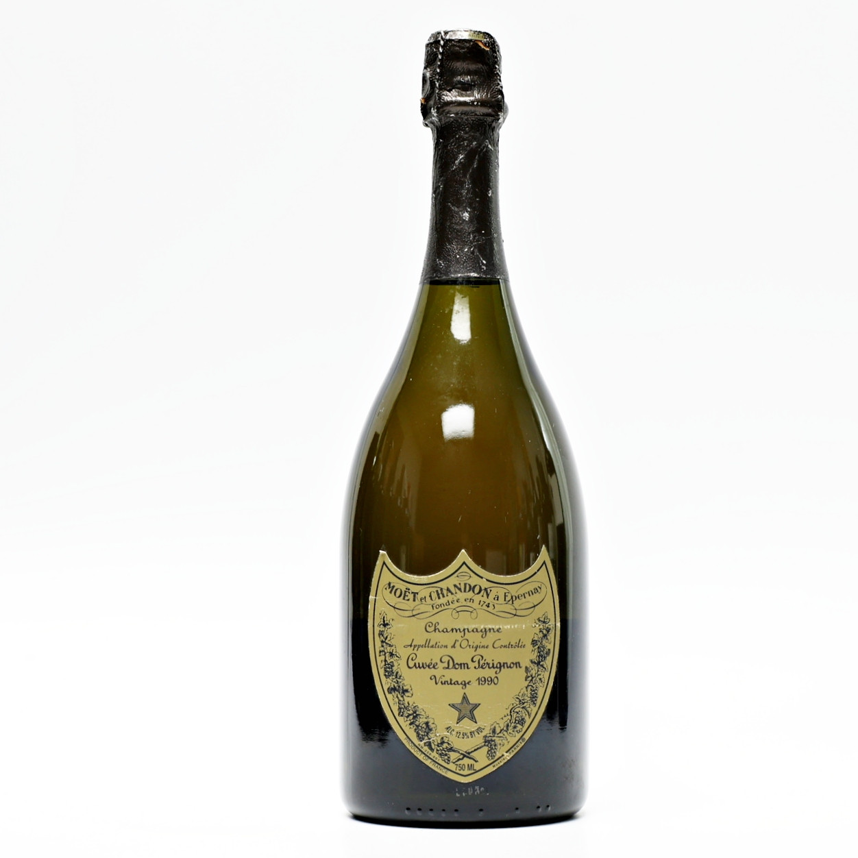 1990 Dom Perignon Brut, Champagne, France [capsule issue, label