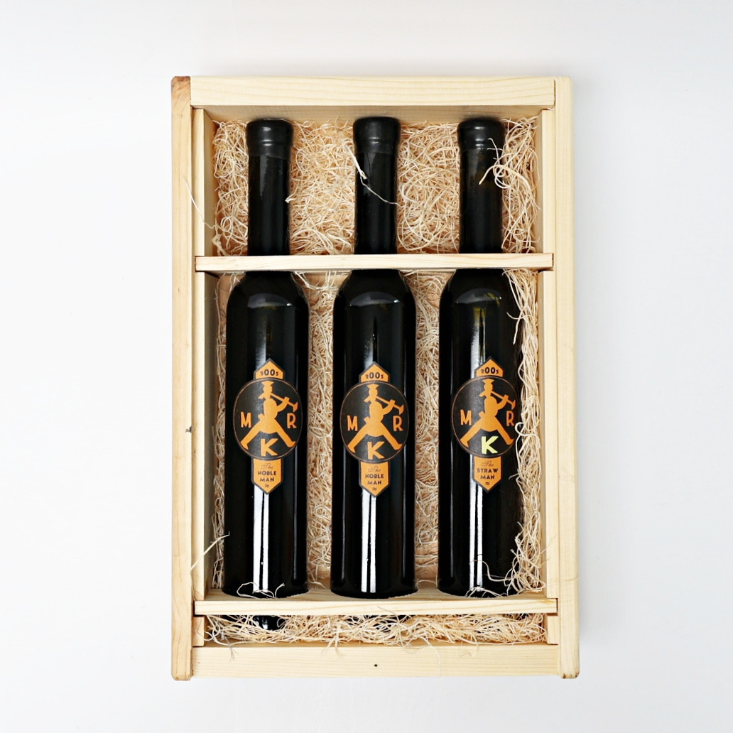 375ml 2005 Sine Qua Non Mr. K Straw Man & Mr. K Noble Man Assorted Box