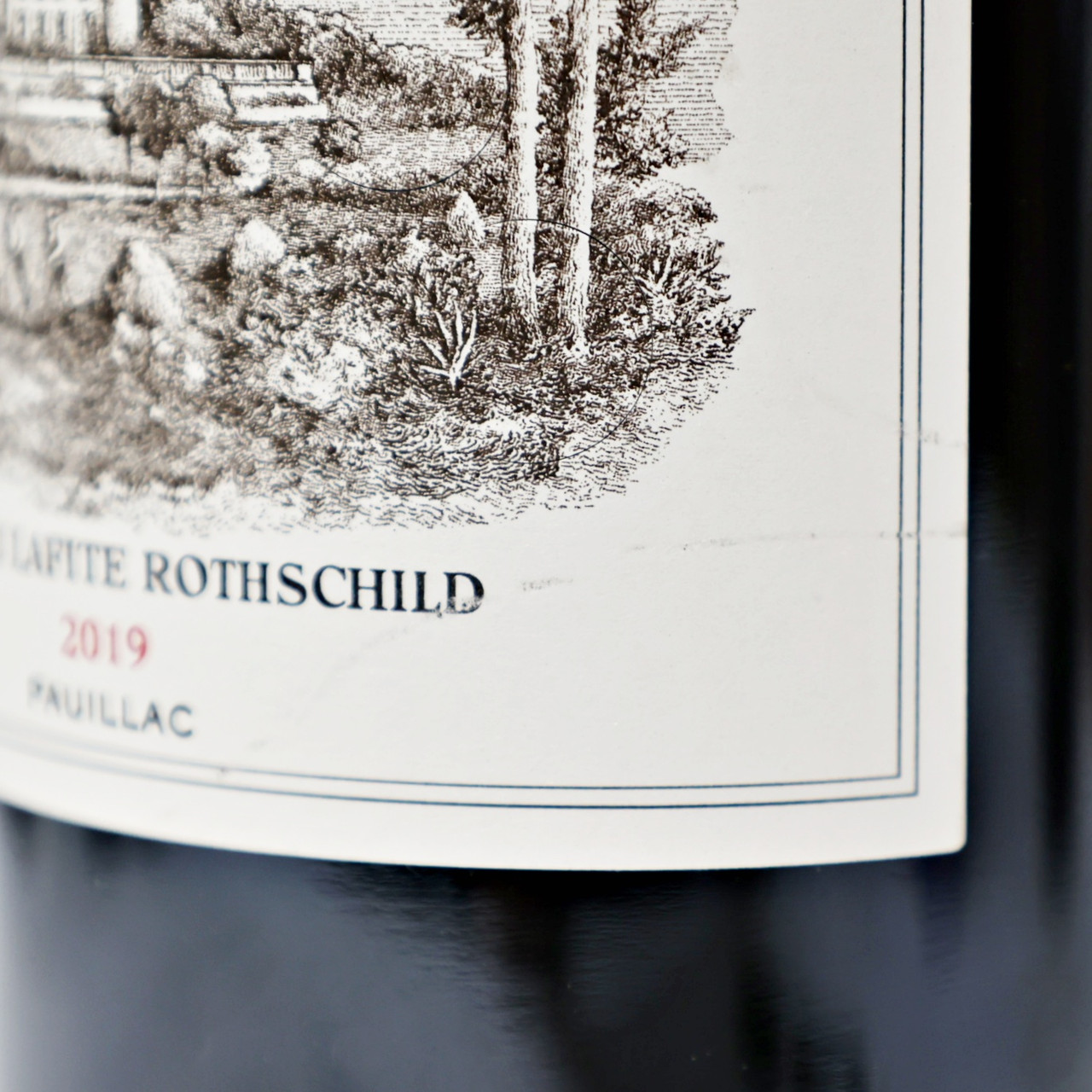 2019 Chateau Lafite Rothschild, Pauillac, France [label issue] 23K0602