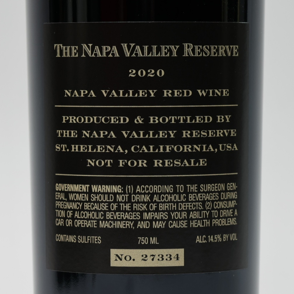Weekend Sale] 2020 The Napa Valley Reserve Red Blend, California