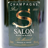 1990 Salon Cuvee 'S' Le Mesnil Blanc de Blancs Brut, Champagne, France [label issue] 24D1529
