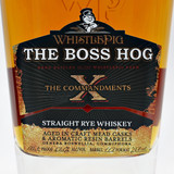 WhistlePig 'The Boss Hog X The 10 Commandments' Straight Rye Whiskey, Vermont, USA 24D1701
