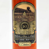 Calumet Farm 'Single Rack Black' 16 Year Old Kentucky Straight Bourbon Whiskey, USA 24D1705