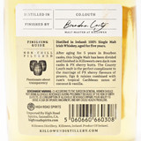 [Weekend Sale] 375ml Killowen Signature Series Rum & Raisin 5 Year Old Single Malt Irish Whiskey, Ireland 24D2404