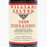 [Clearance Sale] 2008 Williams Selyem Forchini Vineyard Zinfandel, Russian River Valley, USA 24E0291